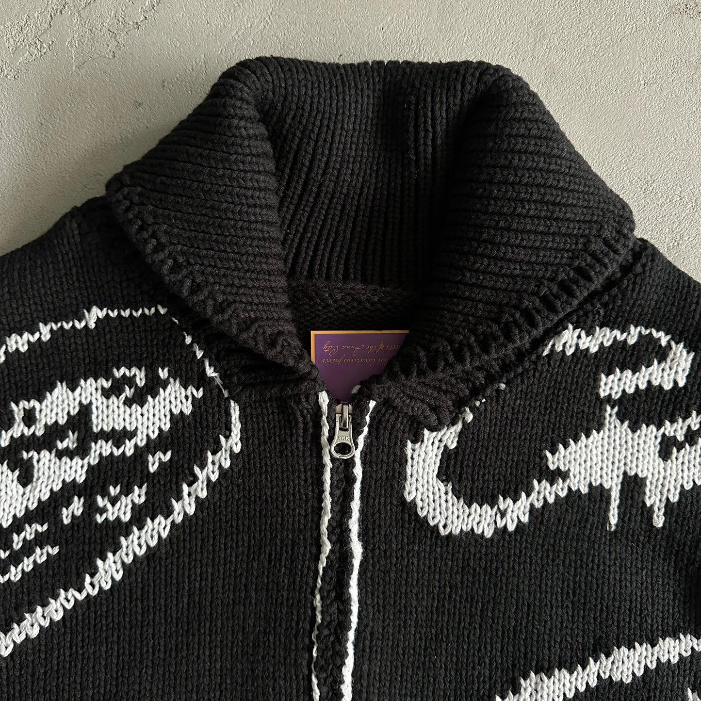 Crteiz VVS Jacquard Knit Zip