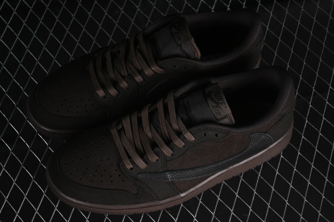 【LJR】Travis Scott x Jordan Air Jordan 1 Low OG“Velvet Brown”