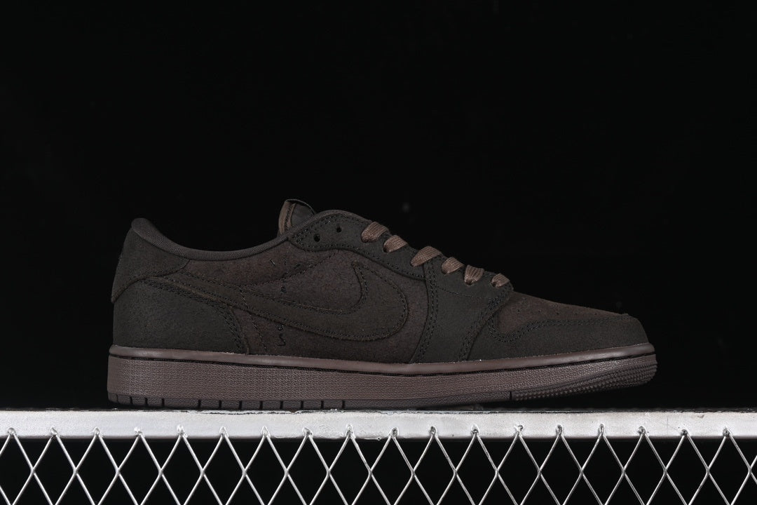 【LJR】Travis Scott x Jordan Air Jordan 1 Low OG“Velvet Brown”