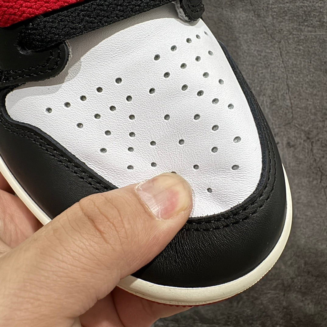 【LJR】Jordan Air Jordan 1 High OG“Black Toe Reimagined”