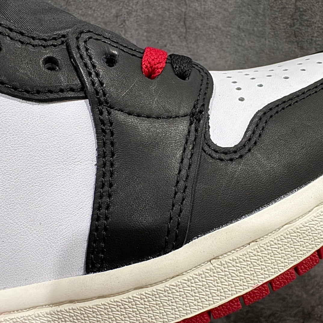【LJR】Jordan Air Jordan 1 High OG“Black Toe Reimagined”
