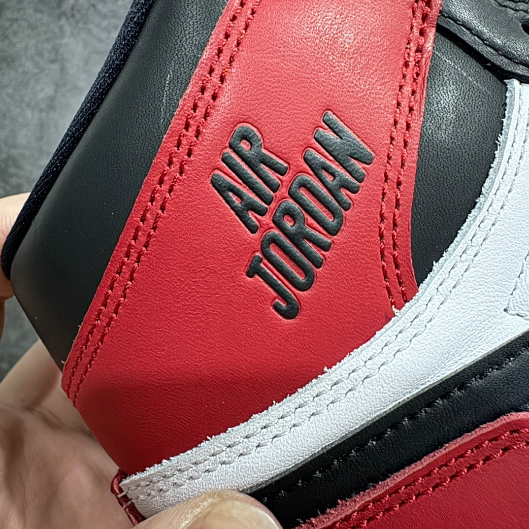 【LJR】Jordan Air Jordan 1 High OG“Black Toe Reimagined”