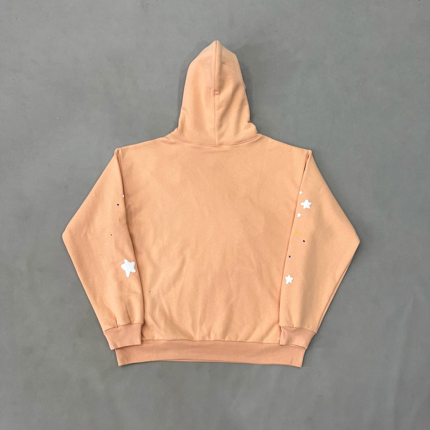 SP5DER YELLOW PEACH HOODIE
