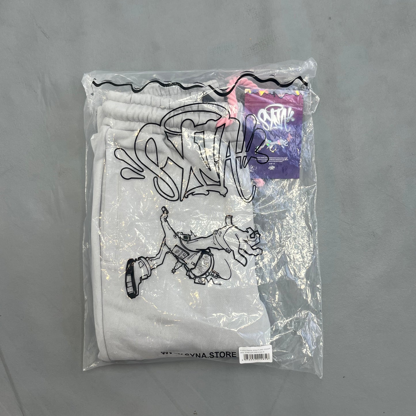 SYNA Tracksuit GREY/PINK