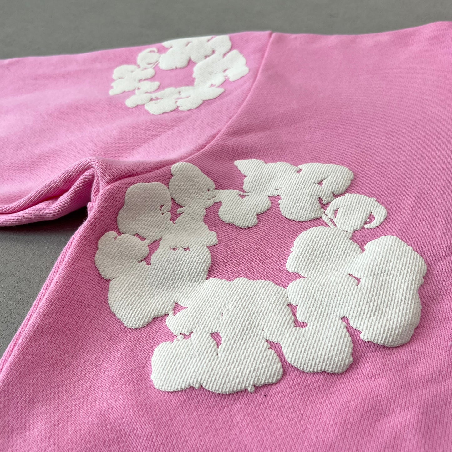 Denim Taers The Cotton Wreath Foodie PINK/WHITE