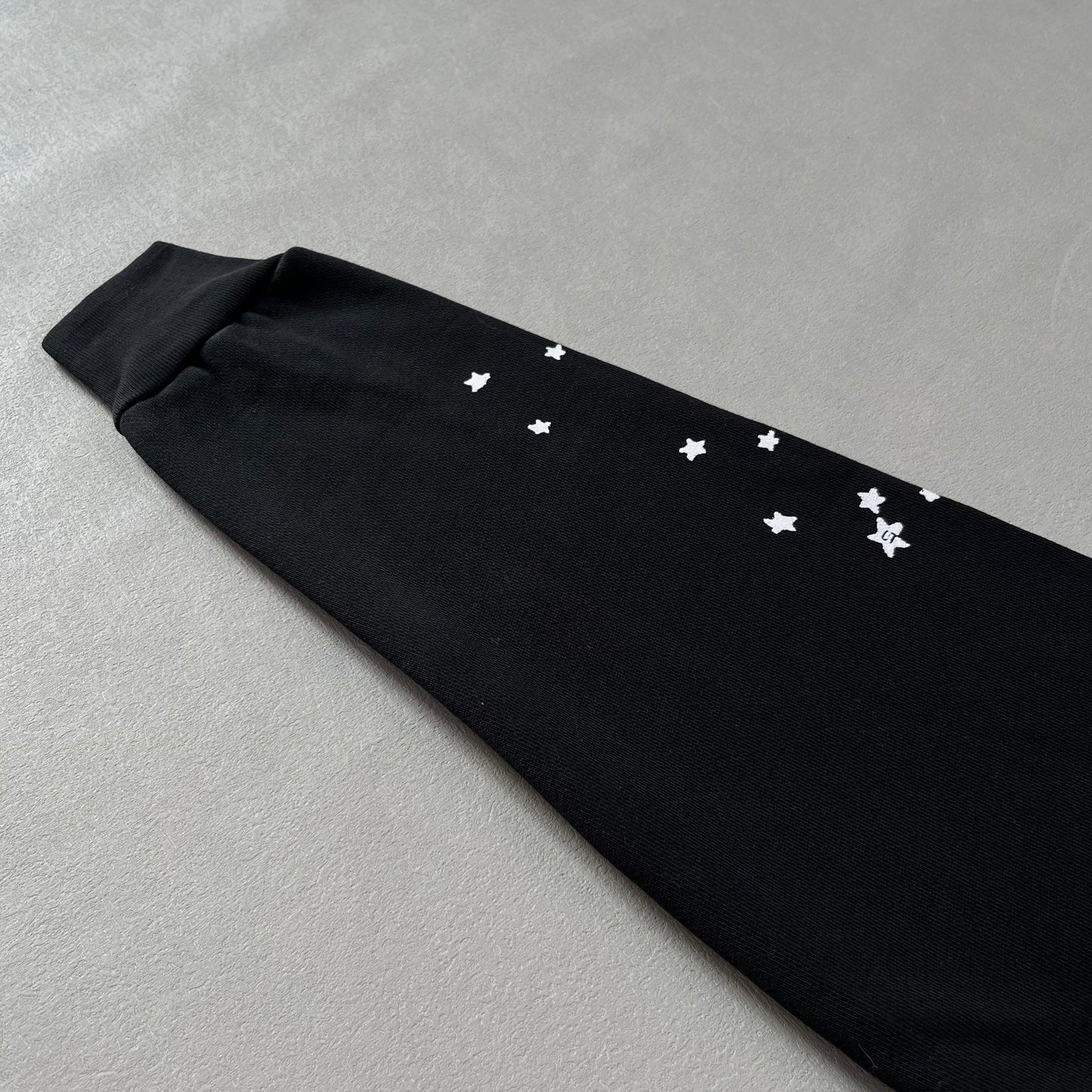 Sp5der OG Web Hoodie Black+White