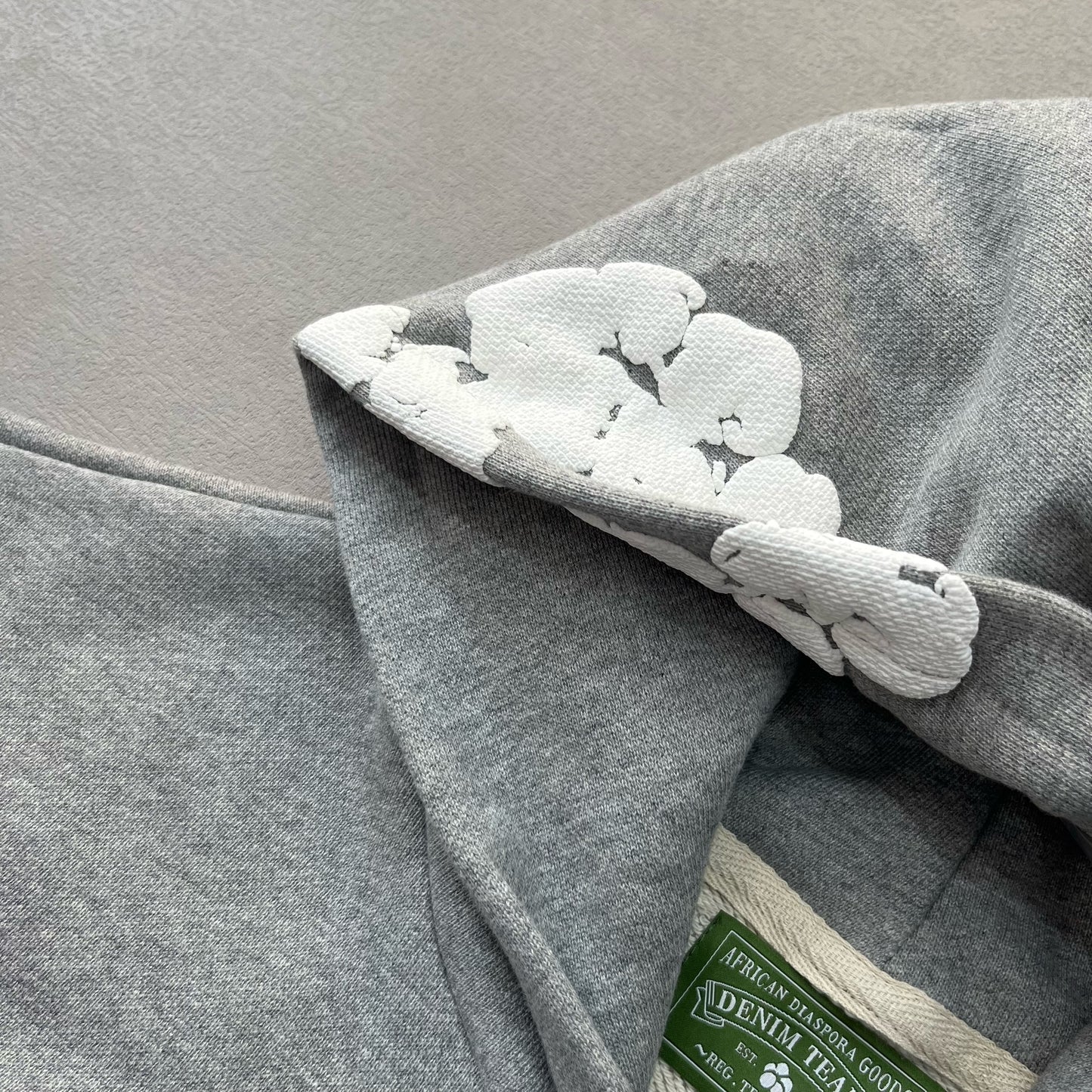 Denim Taers The Cotton Wreath Foodie GRAY/WHITE