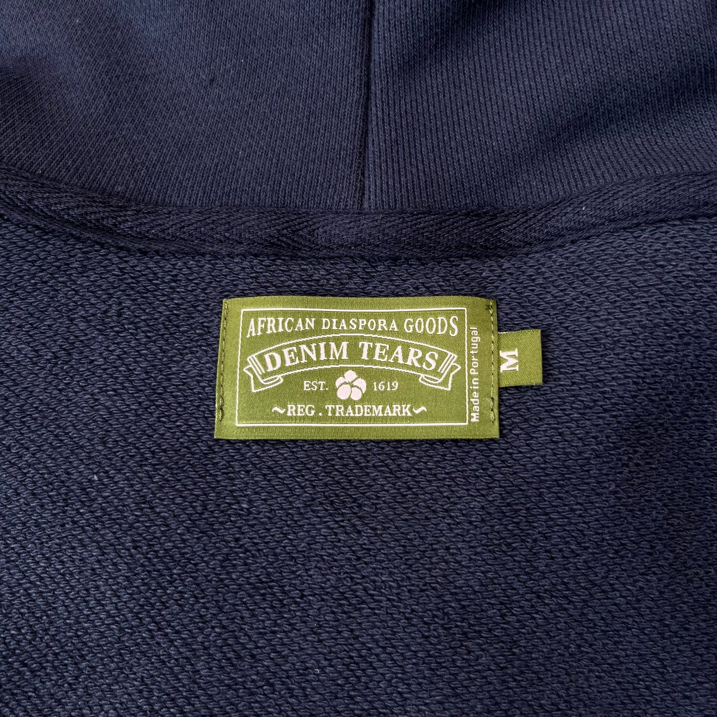 Denim Taers The Cotton Wreath Foodie NAVY/WHITE