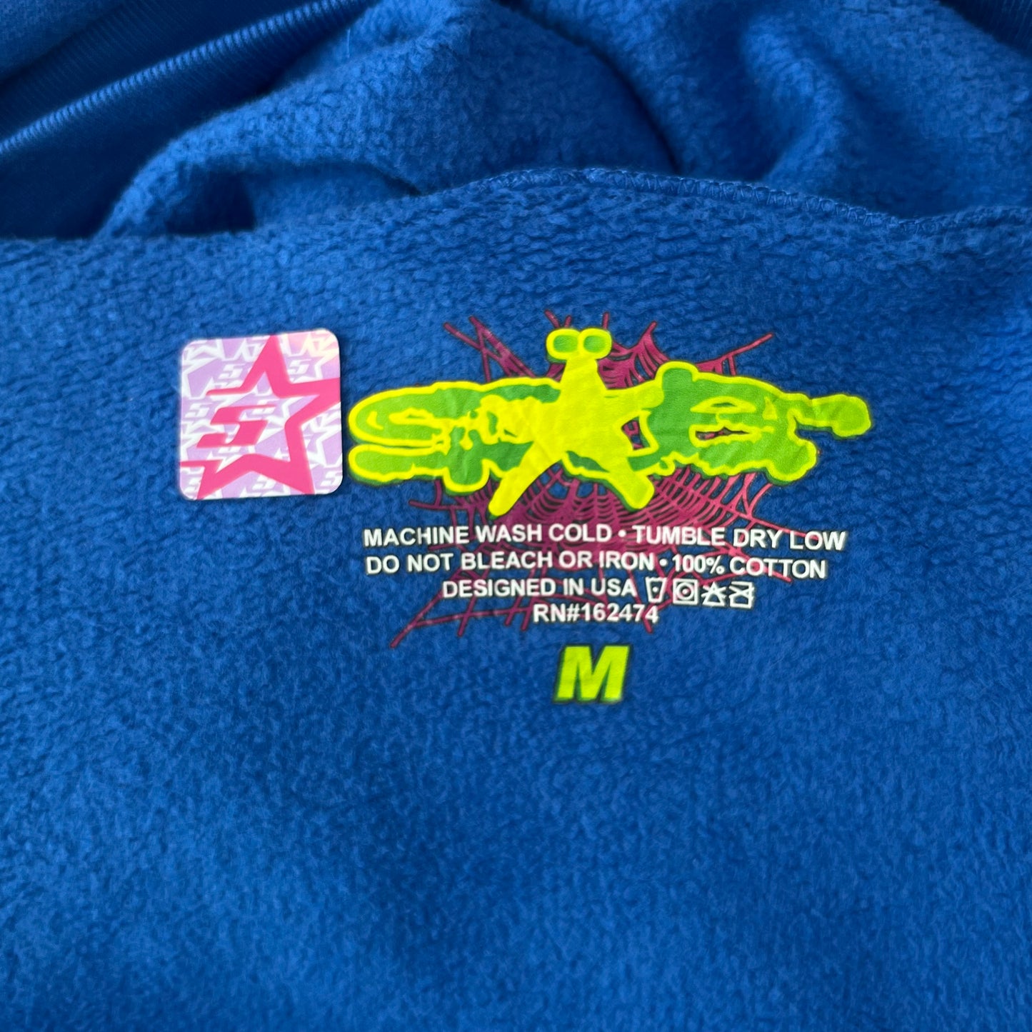 Sp5der TC H00die Blue