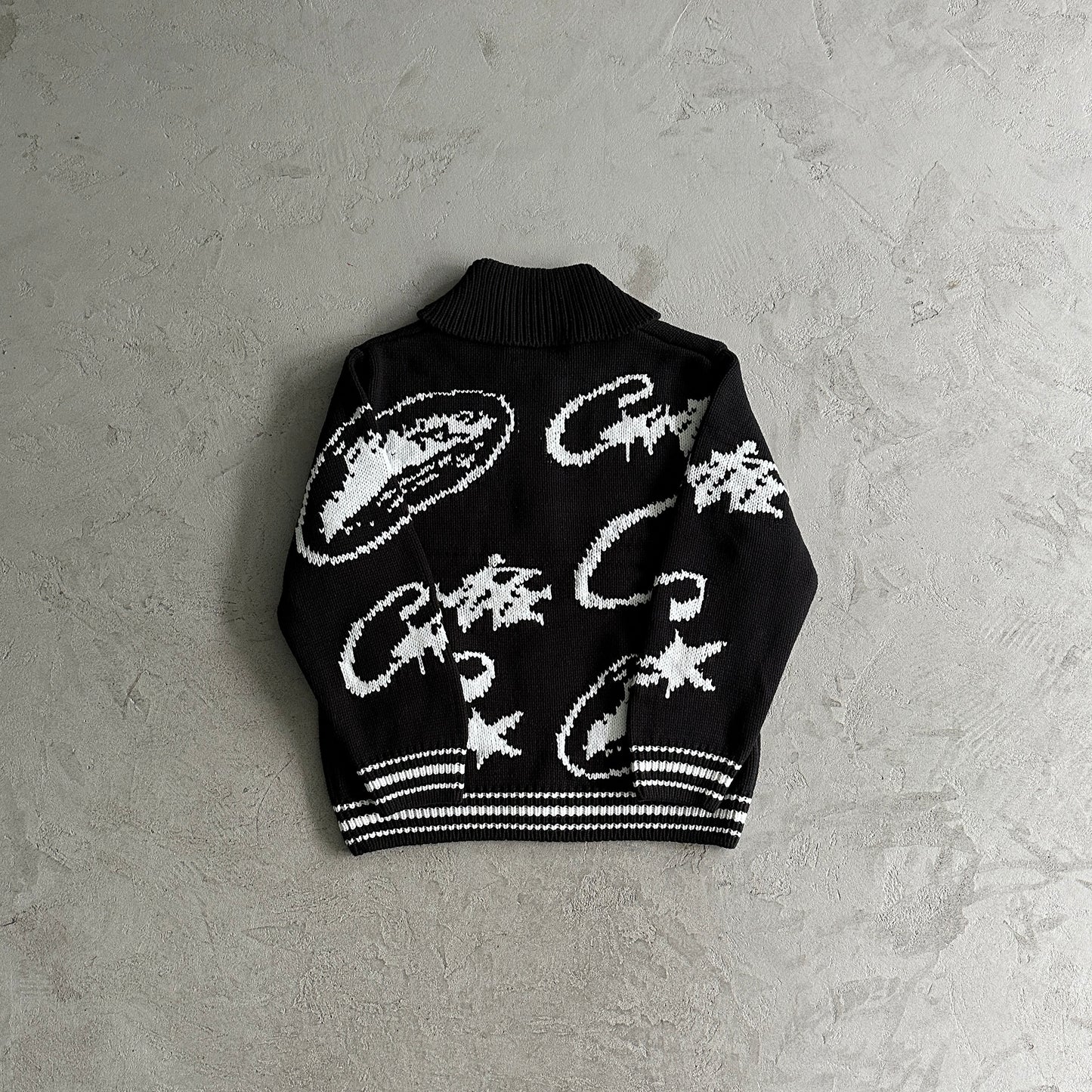 Crteiz VVS Jacquard Knit Zip