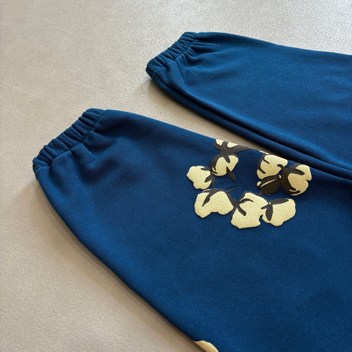 Denim Tears x CPFM Cactus Tears Wreath Sweatpants BLUE