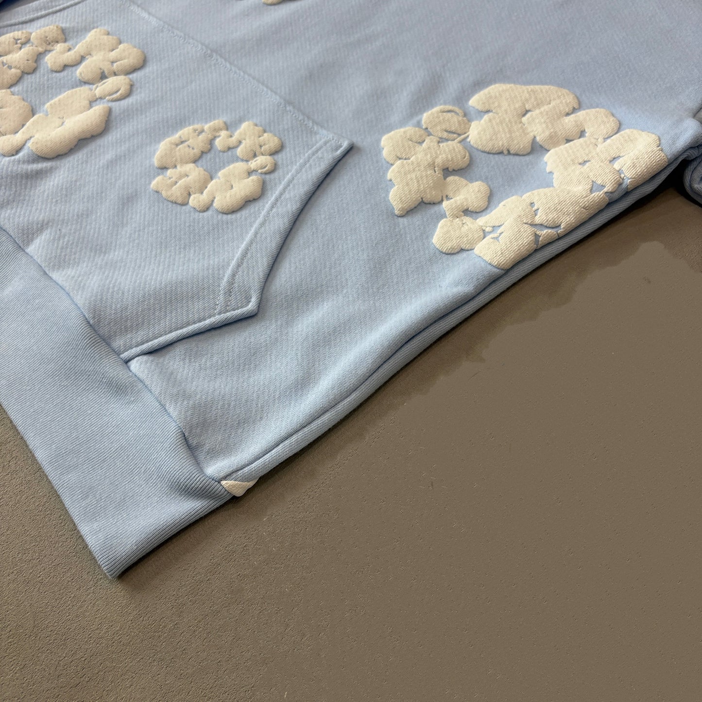 Denim Taers The Cotton Wreath Foodie SKYBLUE