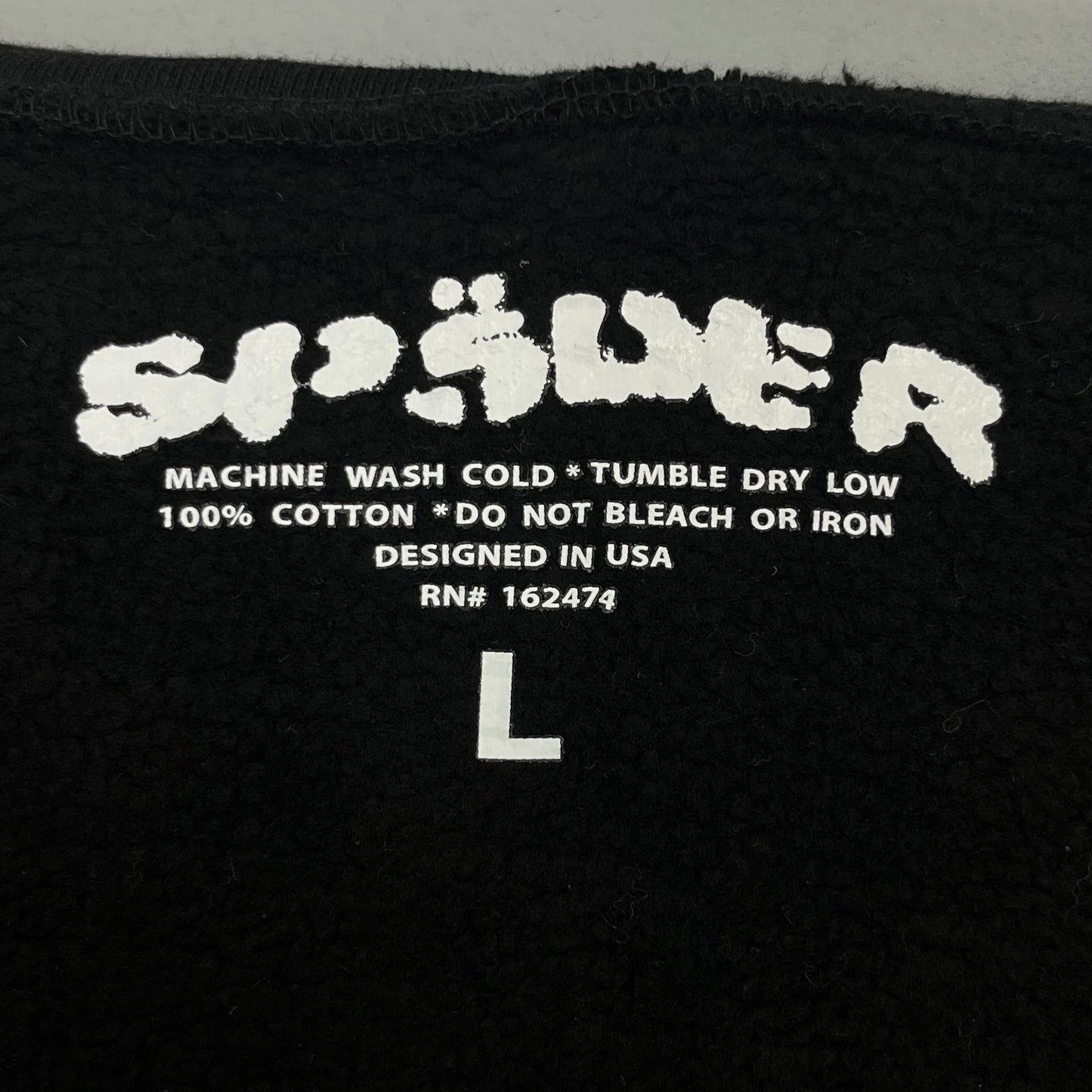 Sp5der OG Rhinestone Logo Hoodie