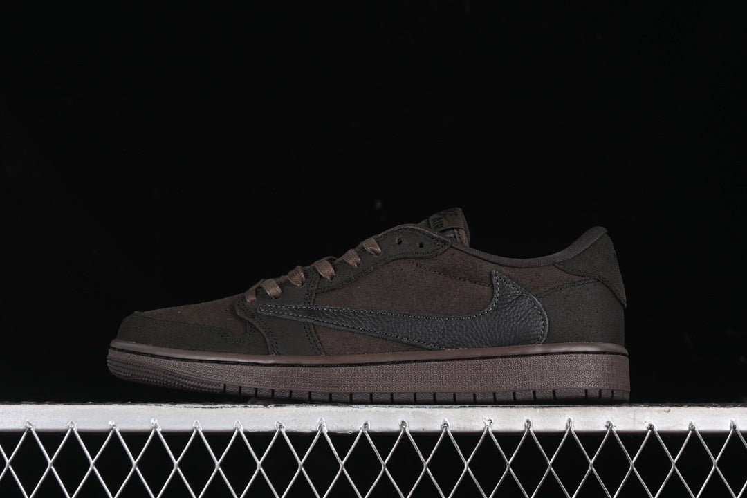 【LJR】Travis Scott x Jordan Air Jordan 1 Low OG“Velvet Brown”