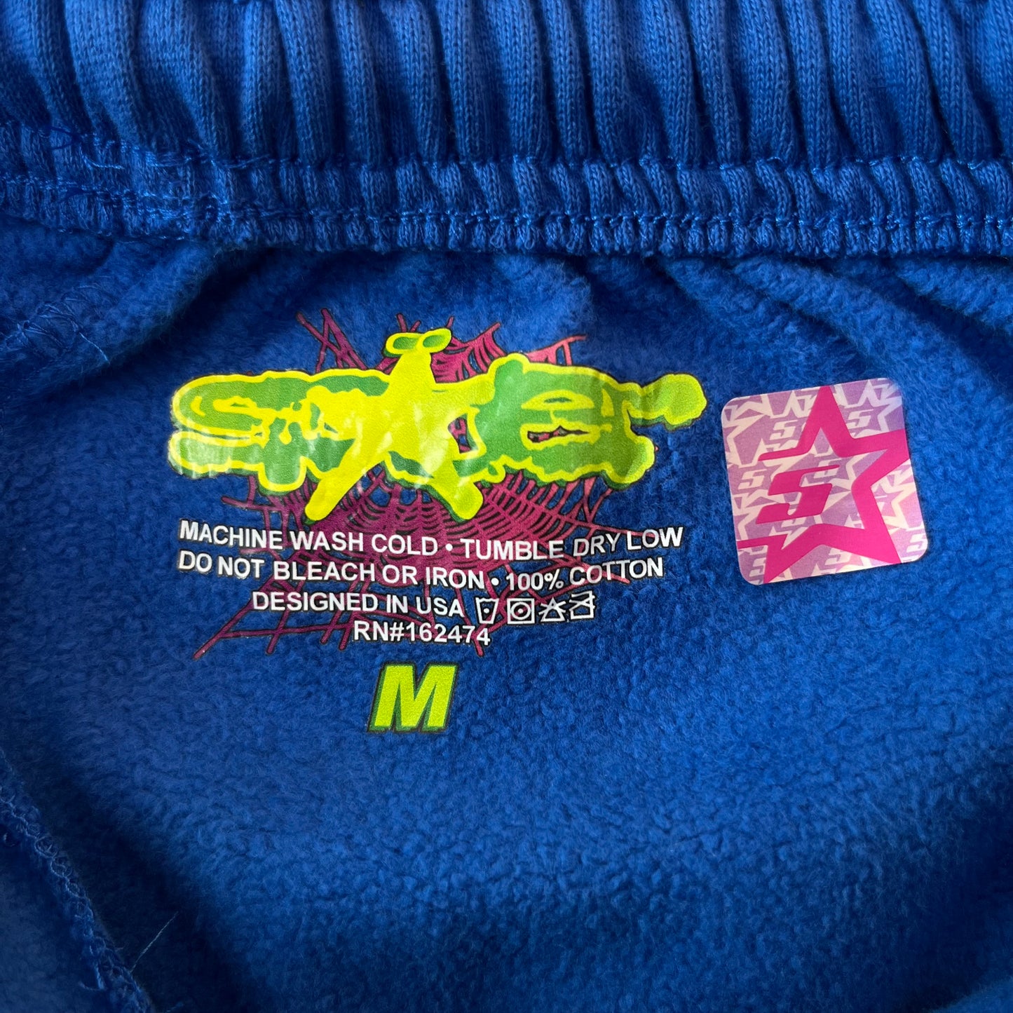 Sp5der TC Sweatpants Blue
