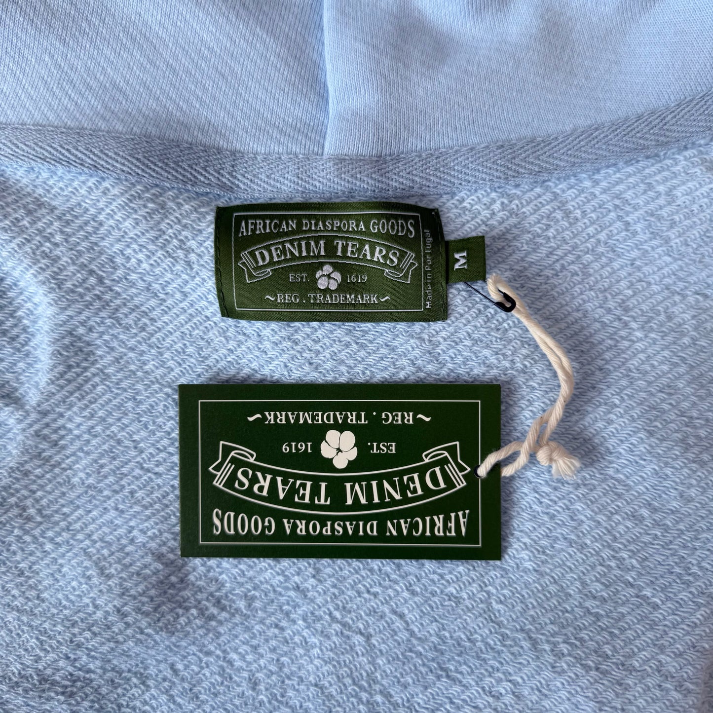 Denim Taers The Cotton Wreath Foodie SKYBLUE