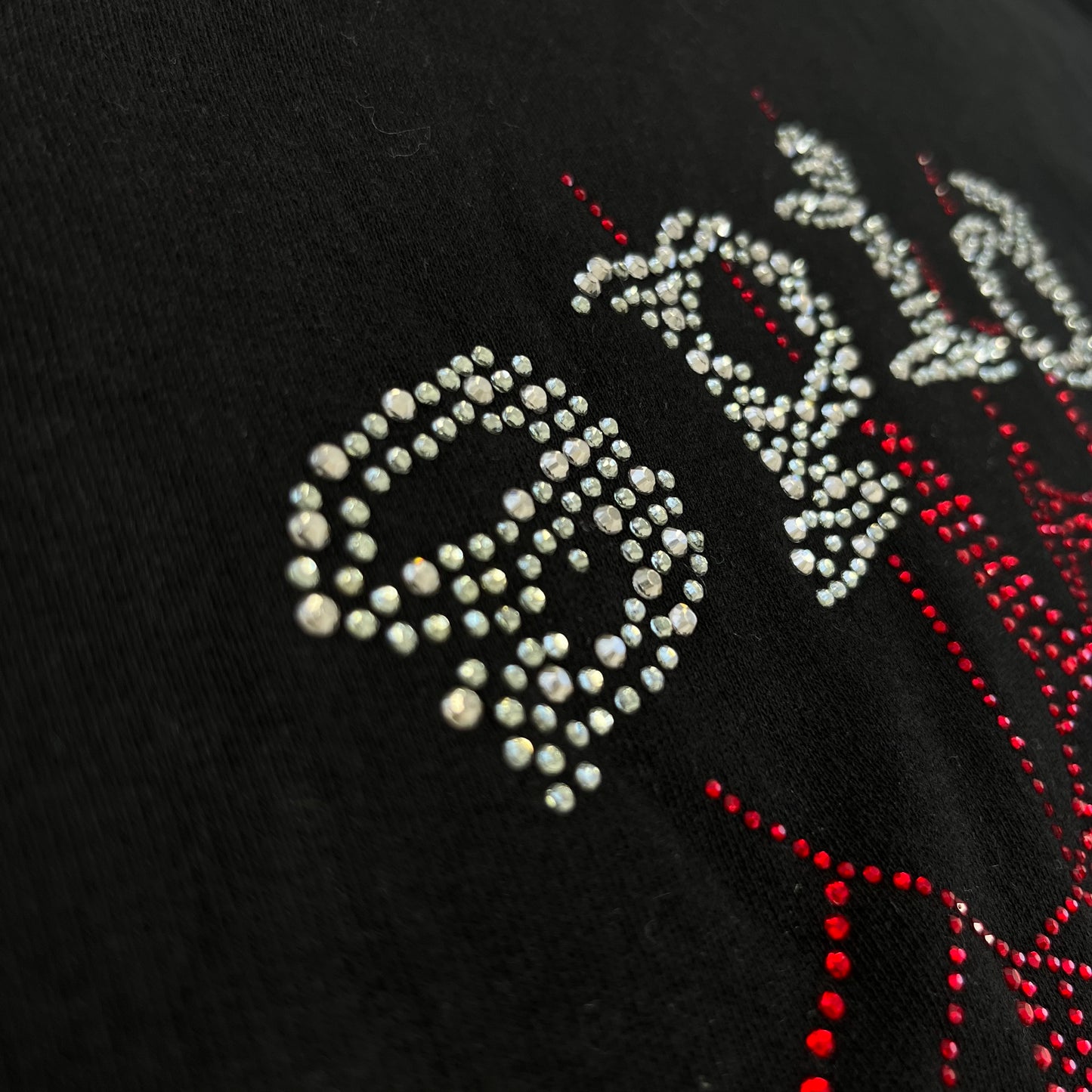 Sp5der OG Rhinestone Logo Hoodie