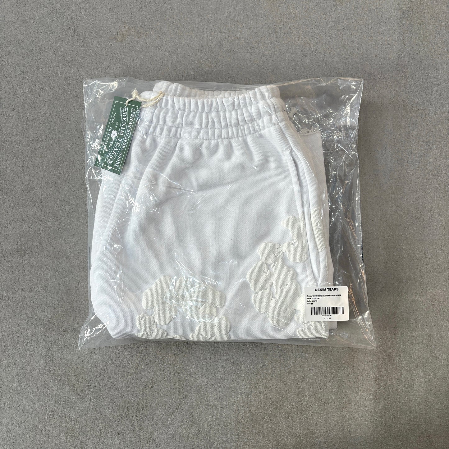 Denim Tears Mono Cotton Wreath Shorts