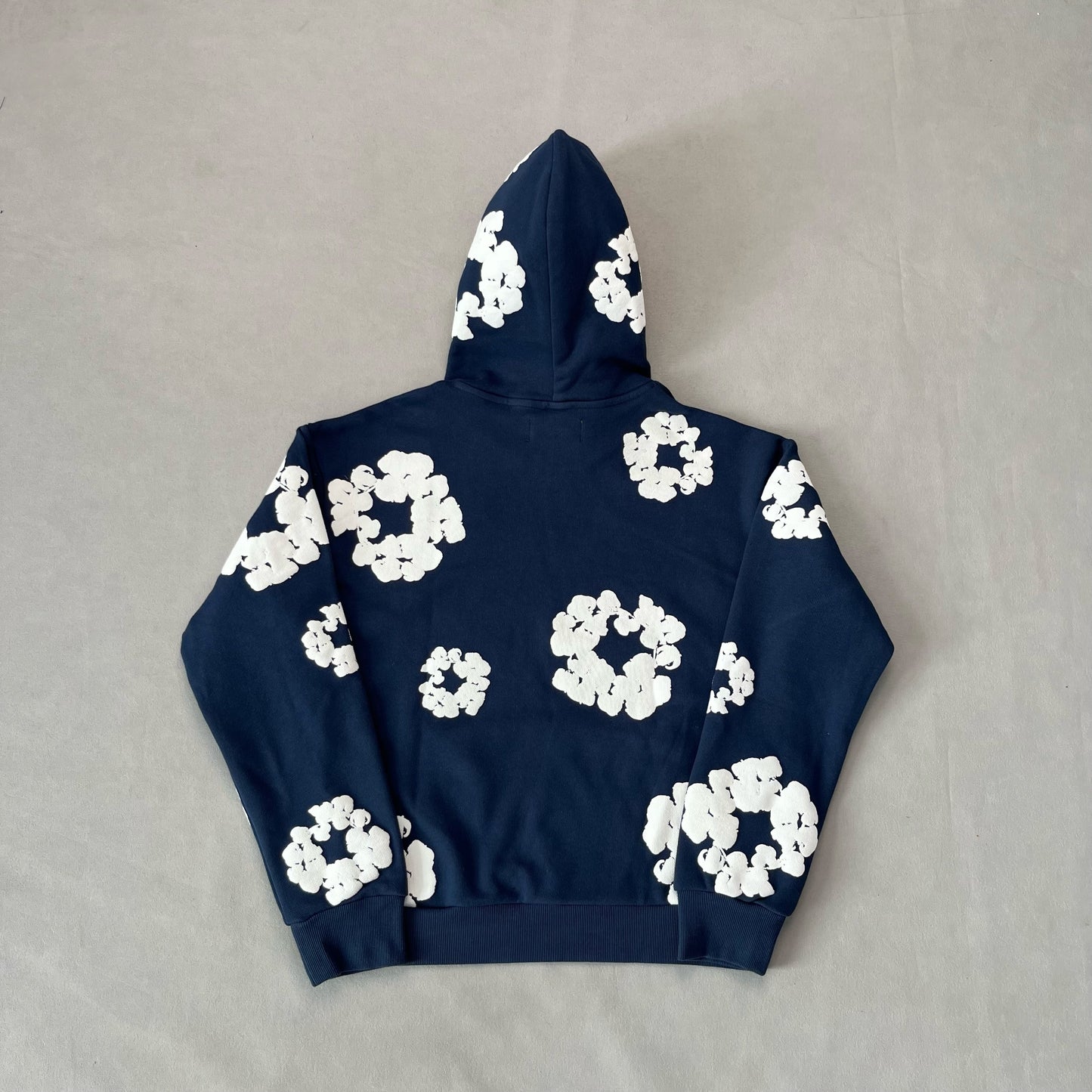 Denim Taers The Cotton Wreath Foodie NAVY/WHITE