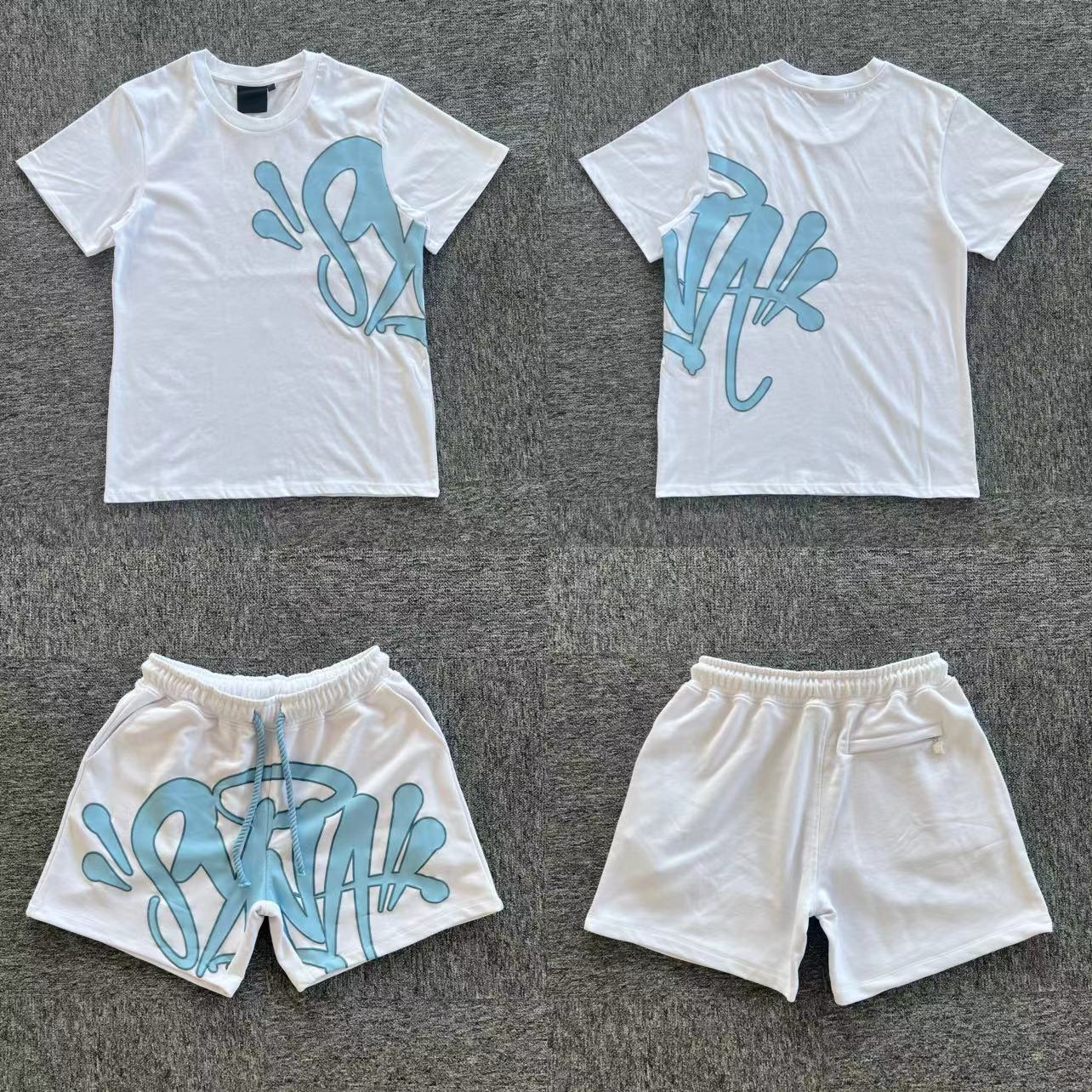 SynaWorld Short-set white-blue