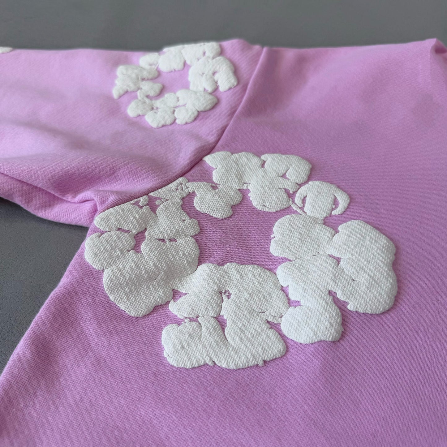 Denim Taers The Cotton Wreath Foodie MILK PINK