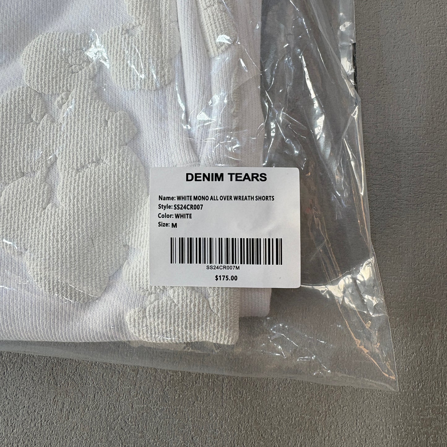 Denim Tears Mono Cotton Wreath Shorts