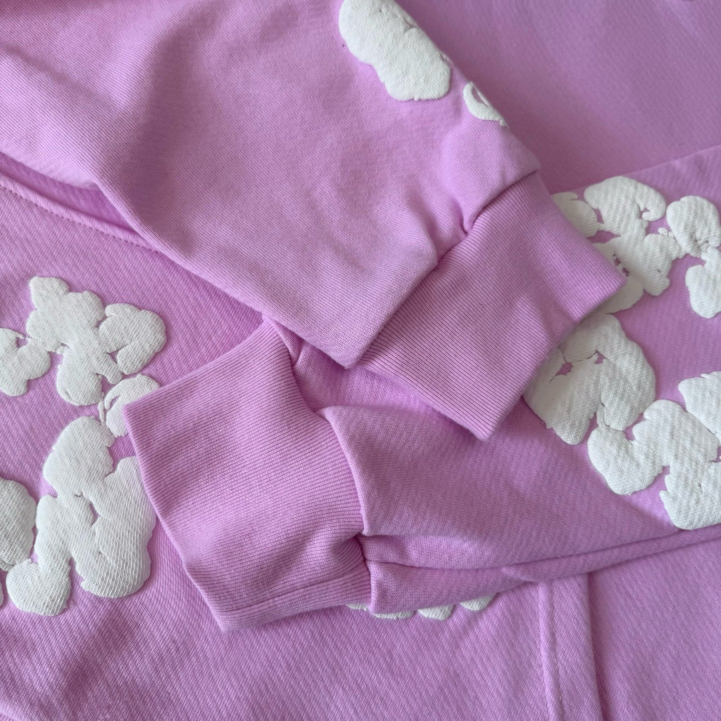 Denim Taers The Cotton Wreath Foodie MILK PINK