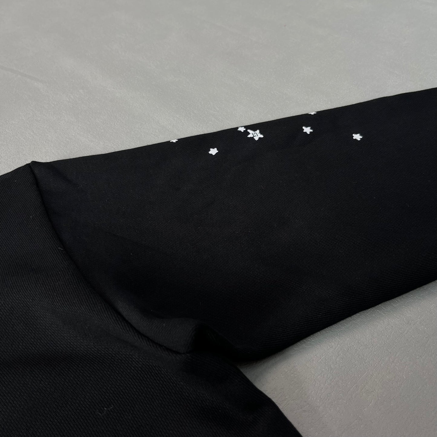 Sp5der OG Web Hoodie Black+White