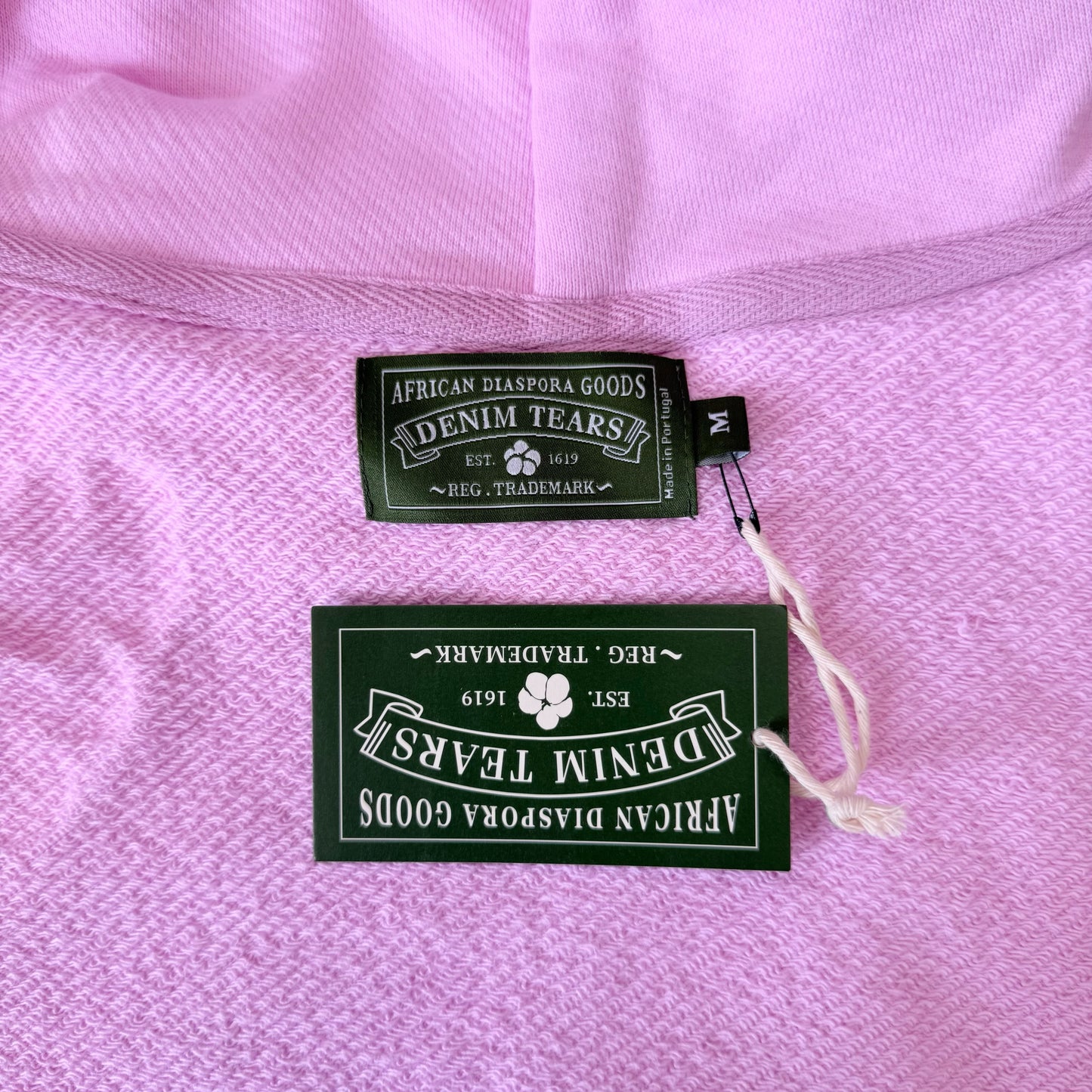 Denim Taers The Cotton Wreath Foodie MILK PINK
