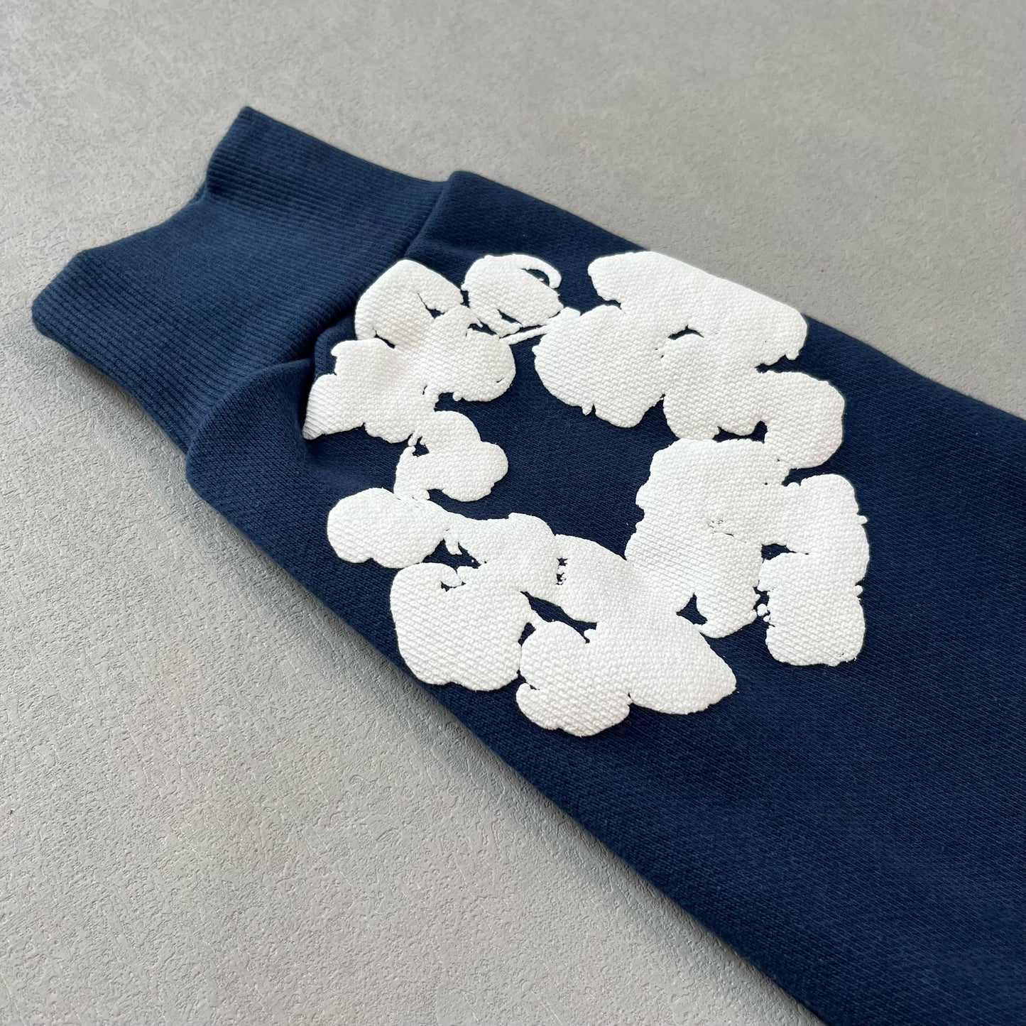 Denim Taers The Cotton Wreath Foodie NAVY/WHITE