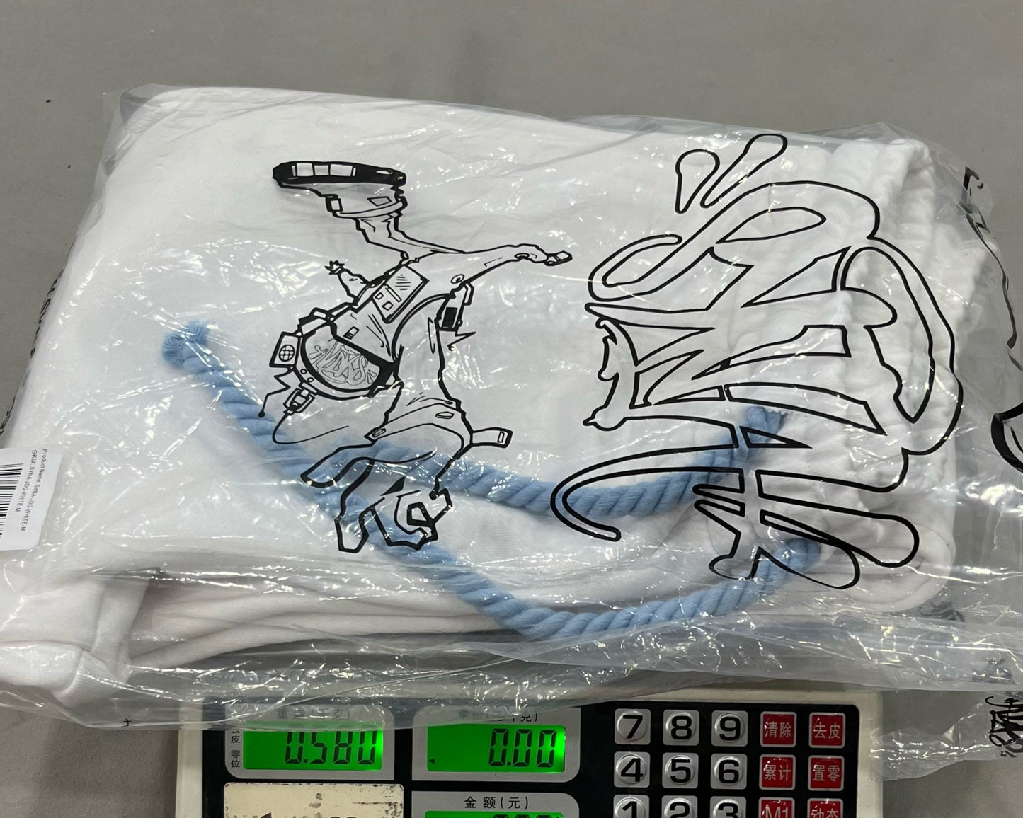 SYNA Tracksuit WHITE/BLUE