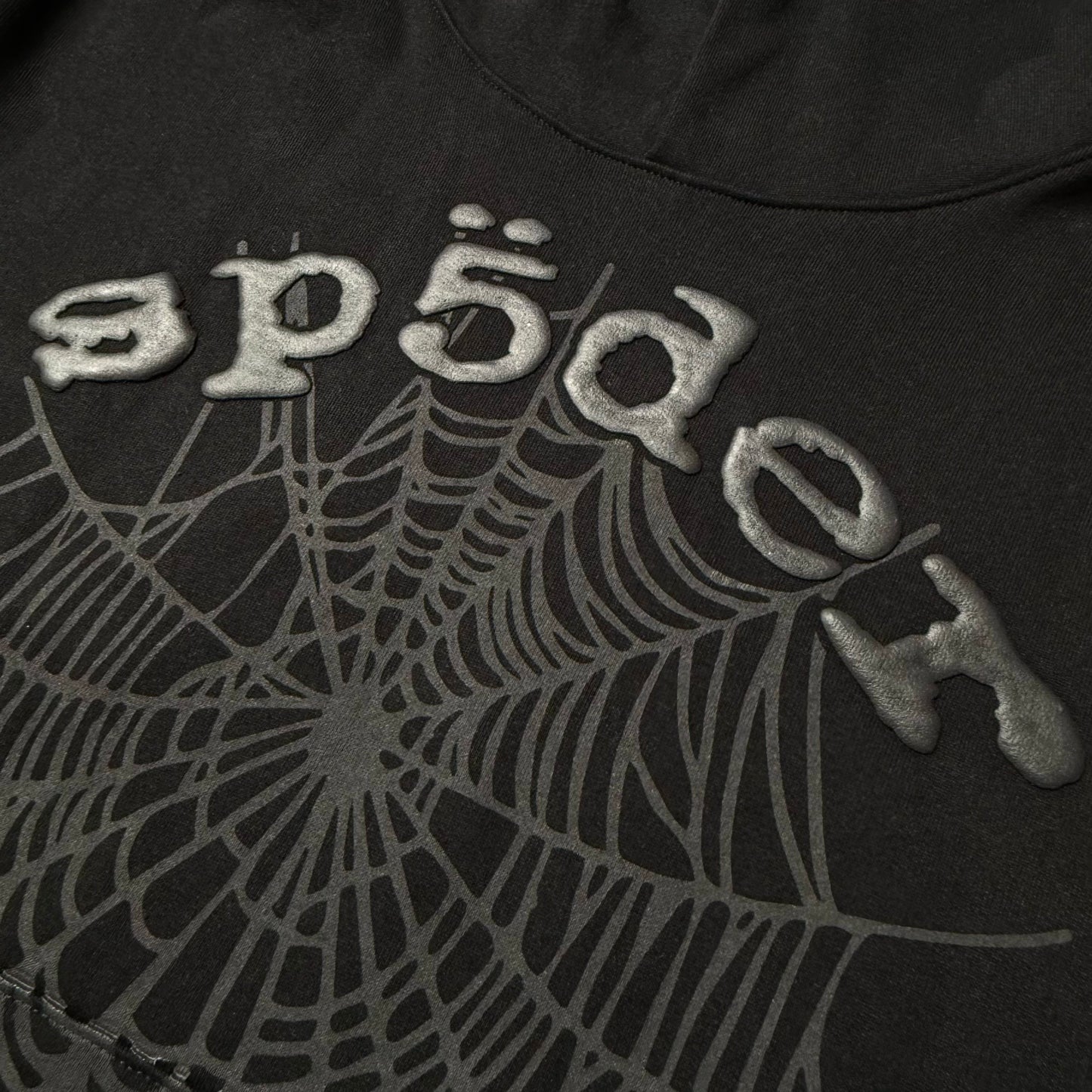 Sp5der Phantom Web Hoodie