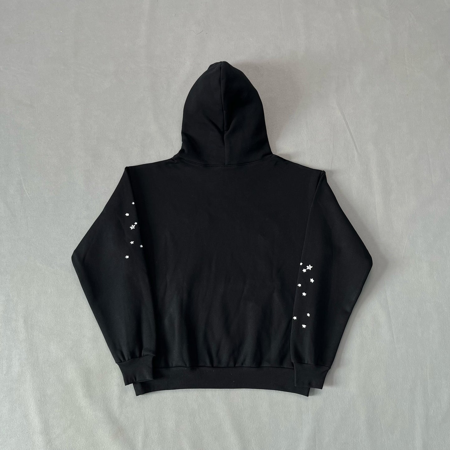 Sp5der OG Web Hoodie Black+White