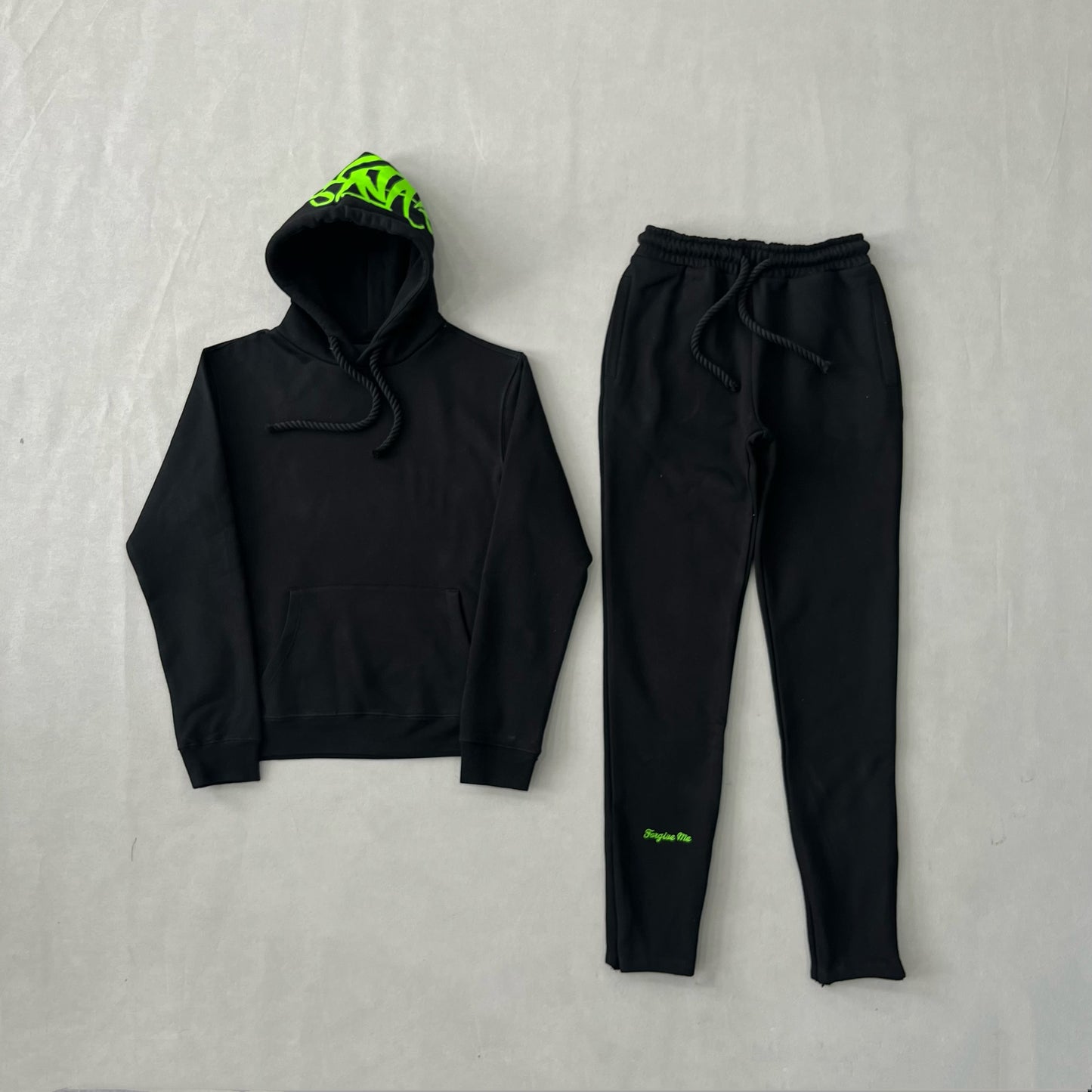 SYNA Tracksuit BLACK/GREEN