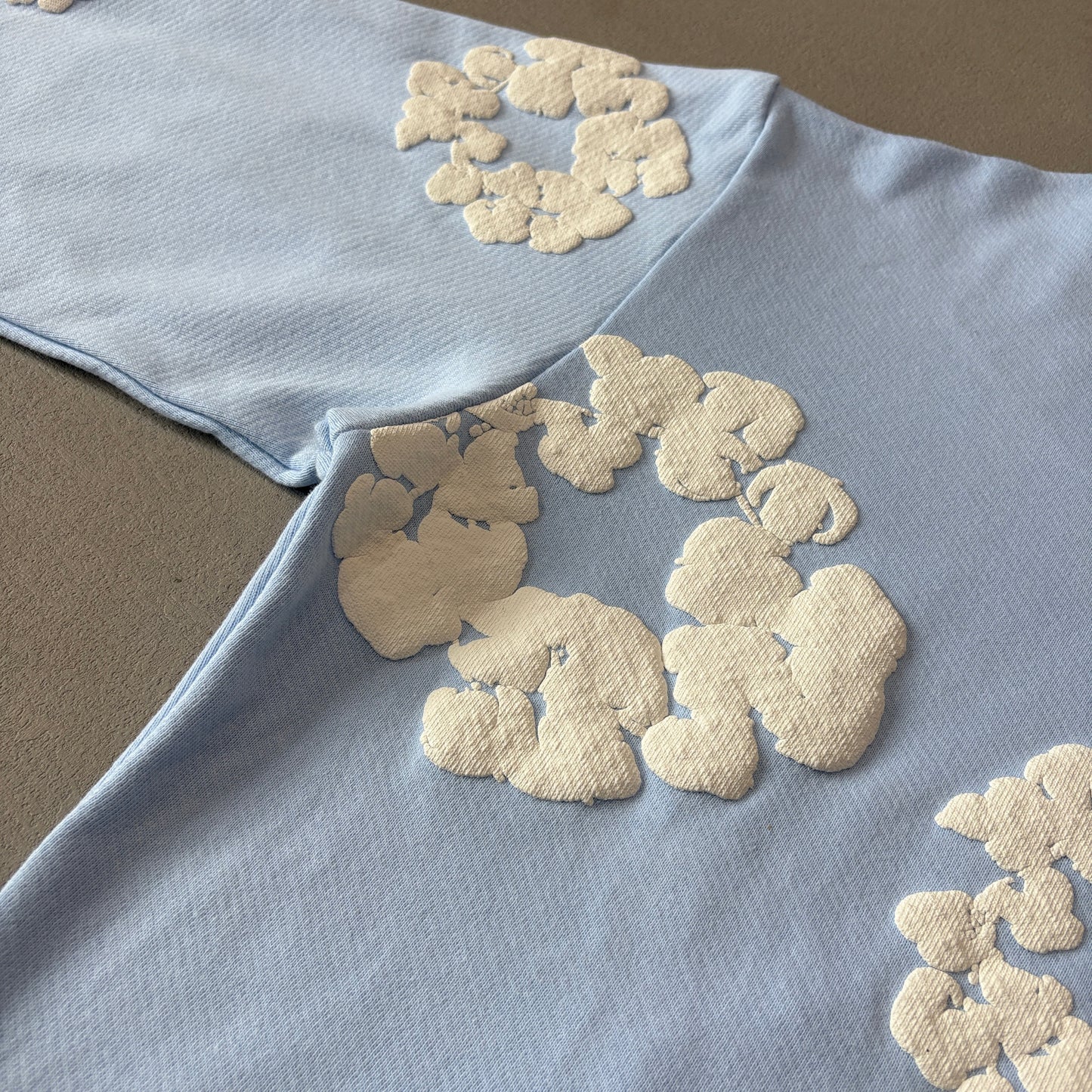 Denim Taers The Cotton Wreath Foodie SKYBLUE