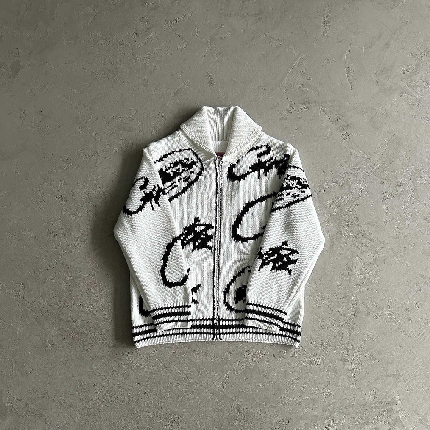 Crteiz VVS Jacquard Knit Zip
