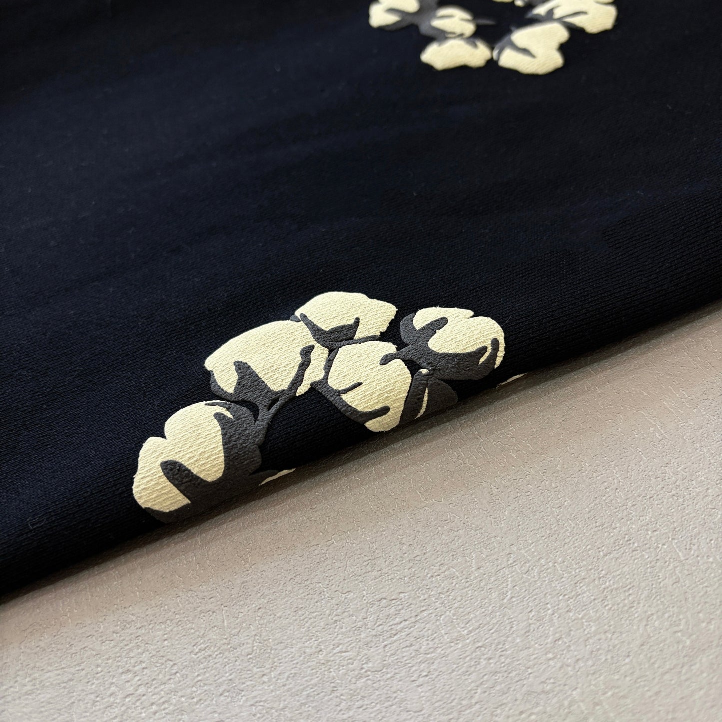 Denim Tears x CPFM Cactus Tears Wreath Sweatpants BLACK