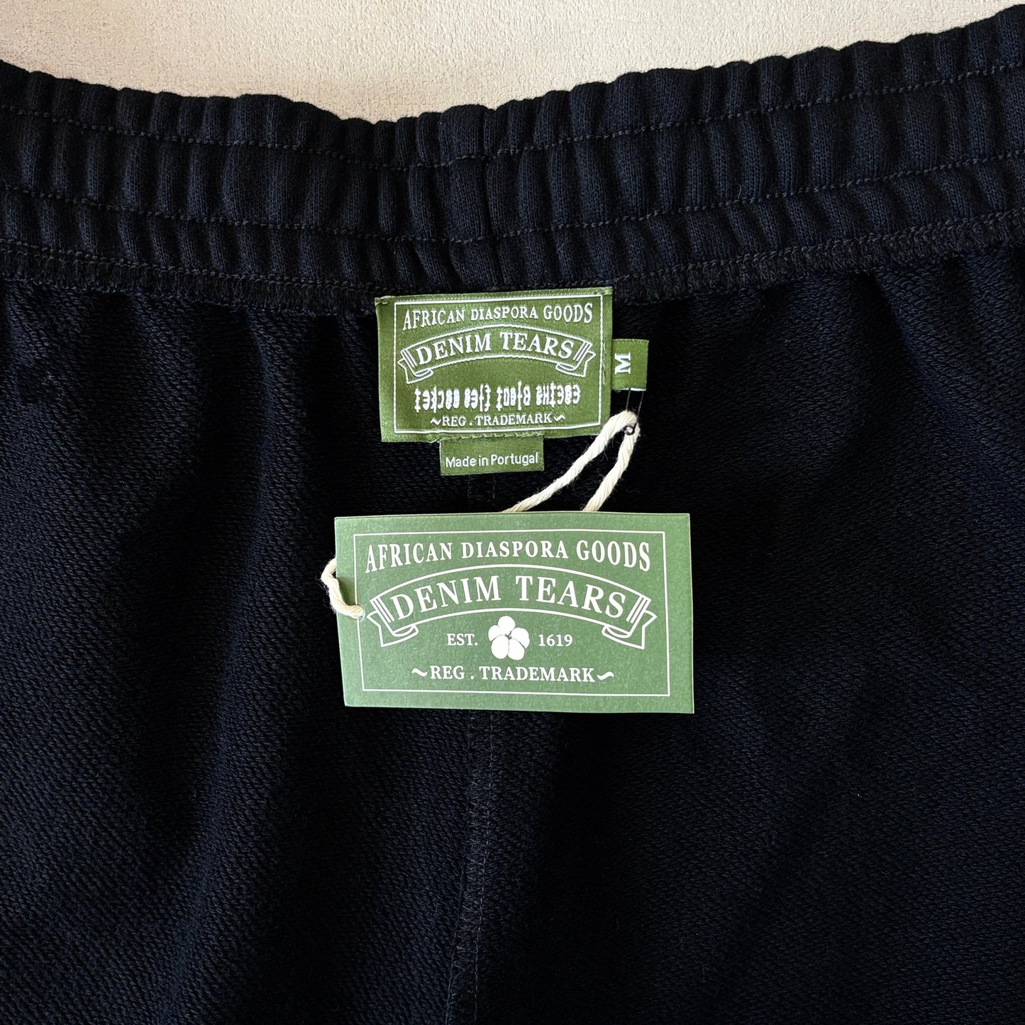 Denim Tears x CPFM Cactus Tears Wreath Sweatpants BLACK