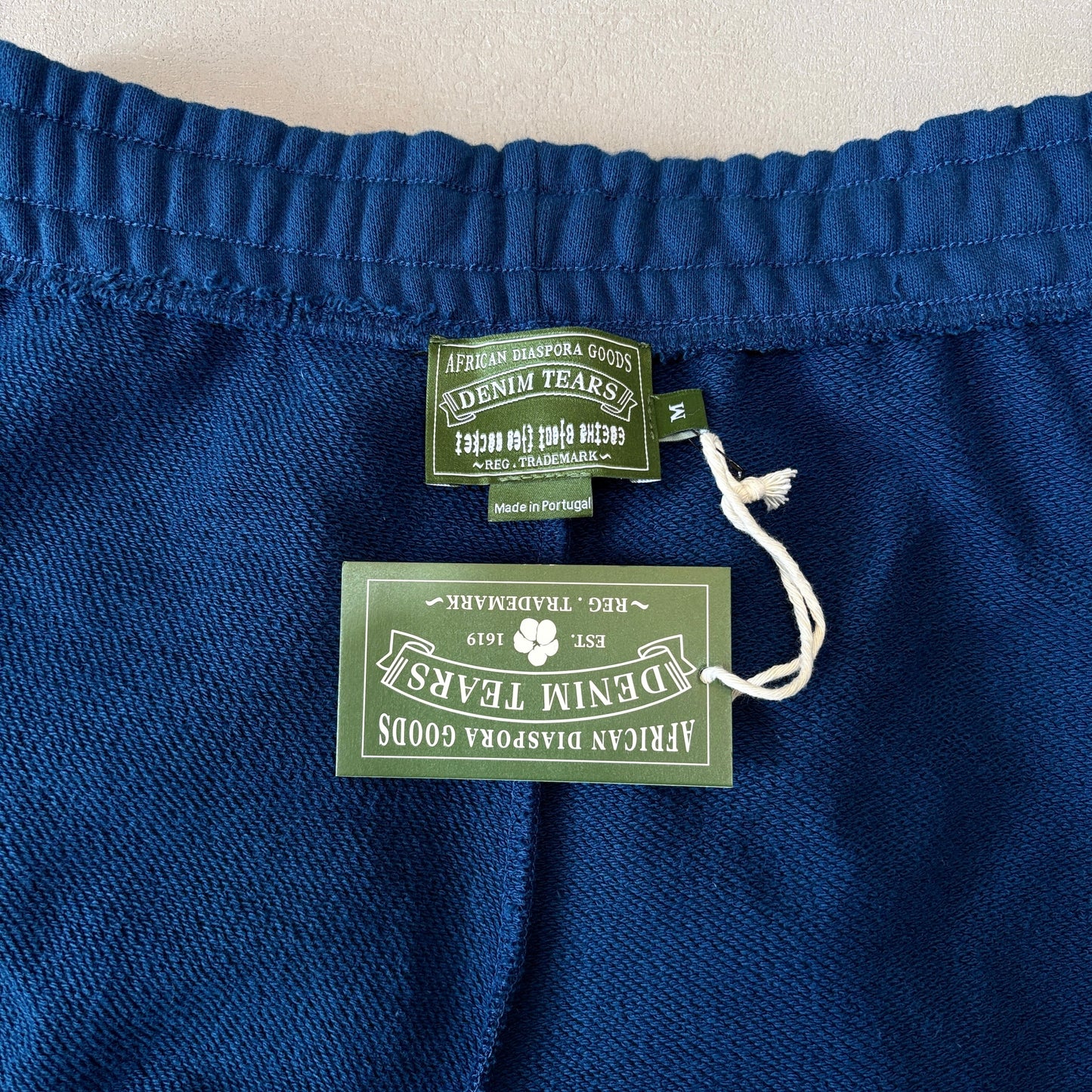 Denim Tears x CPFM Cactus Tears Wreath Sweatpants BLUE