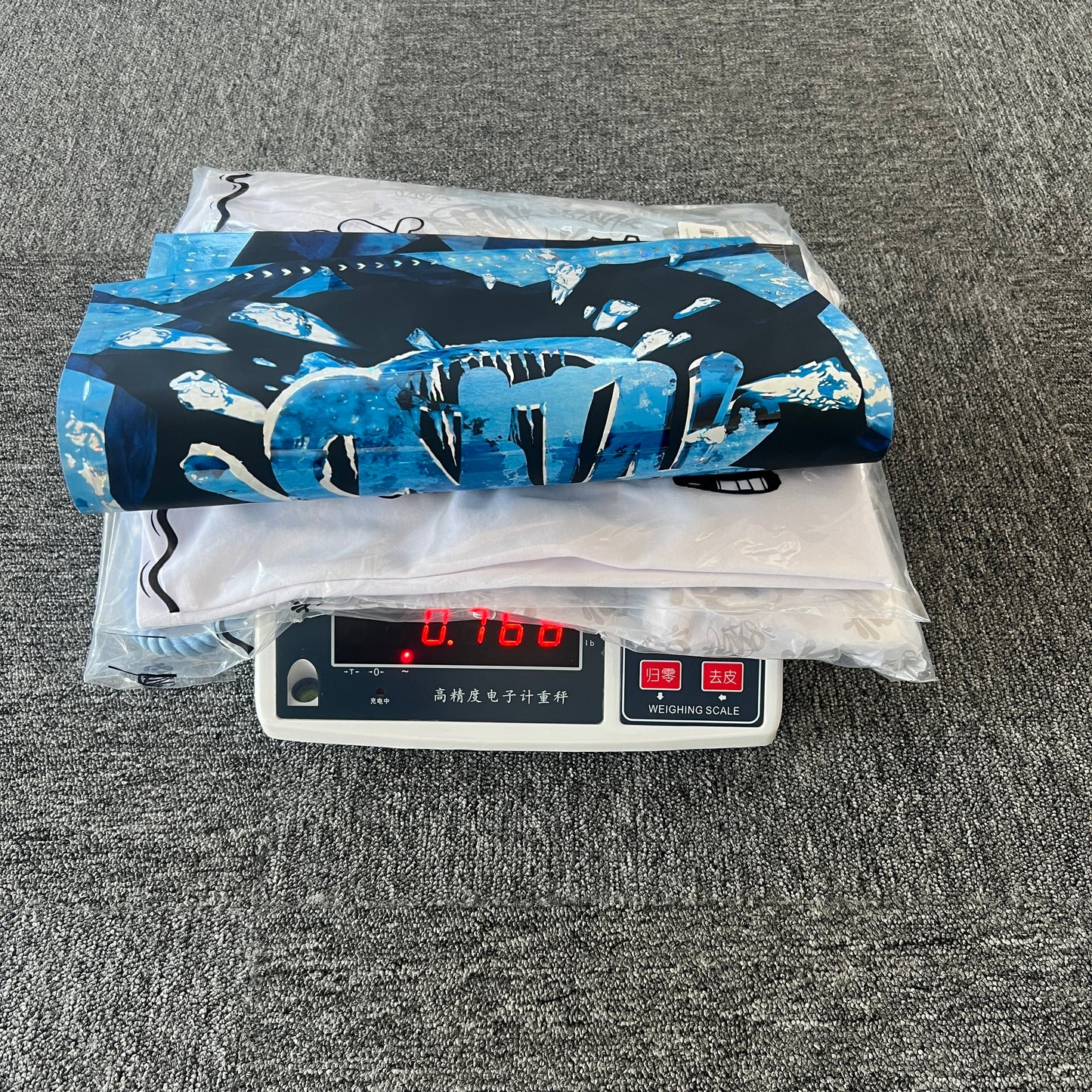 SynaWorld Short-set white-blue
