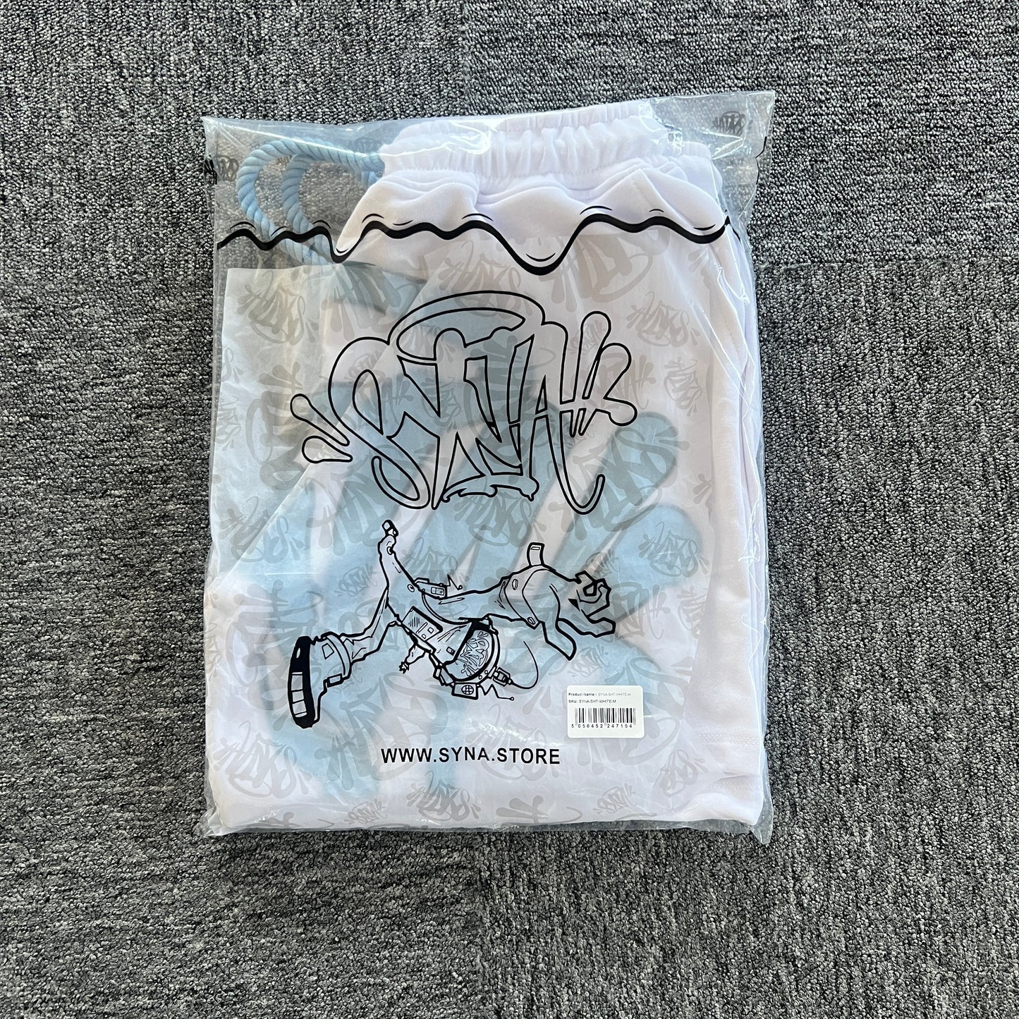 SynaWorld Short-set white-blue