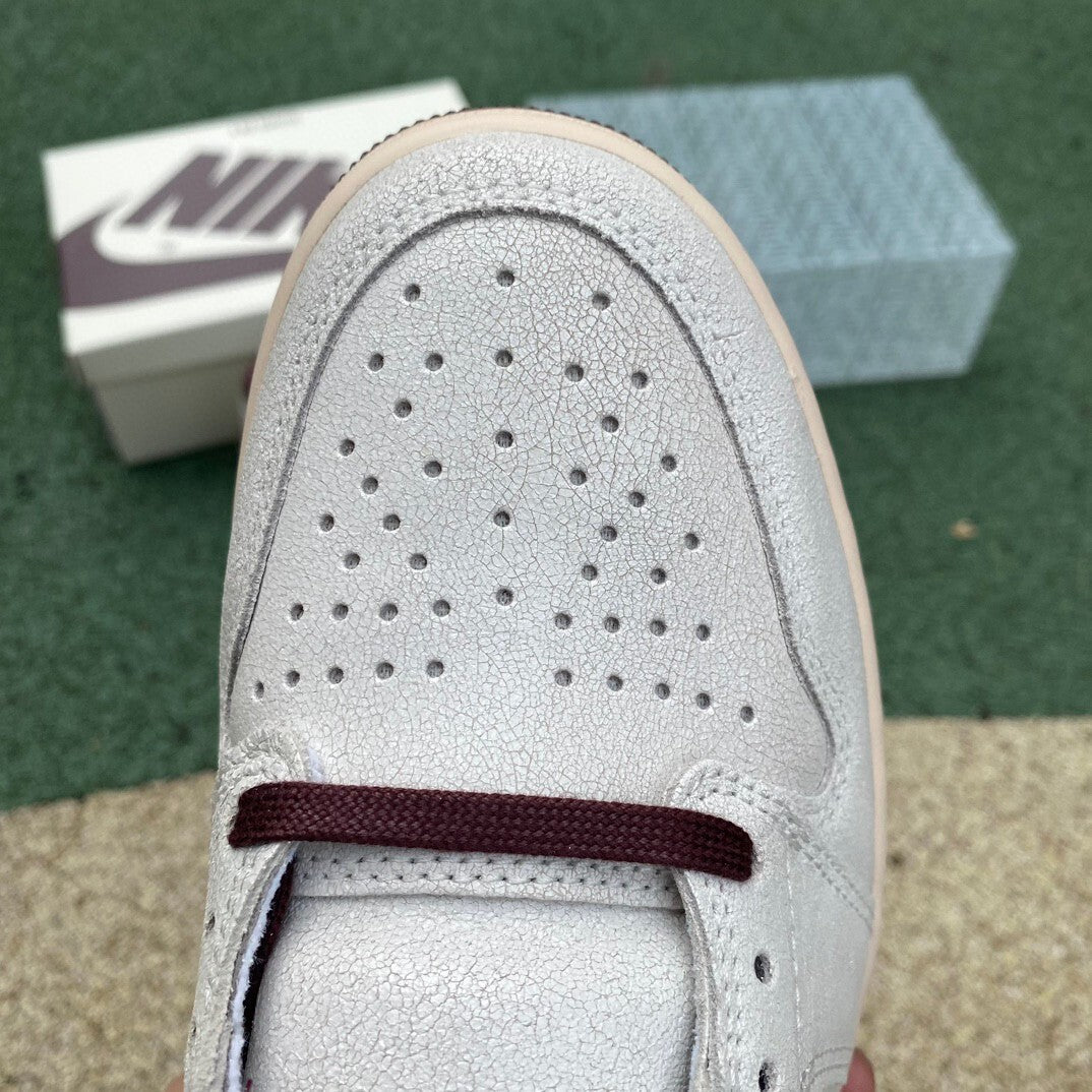 【LJR】A Ma Maniere × Nike Air Jordan 1 Retro High OG "Sail and Burgundy"