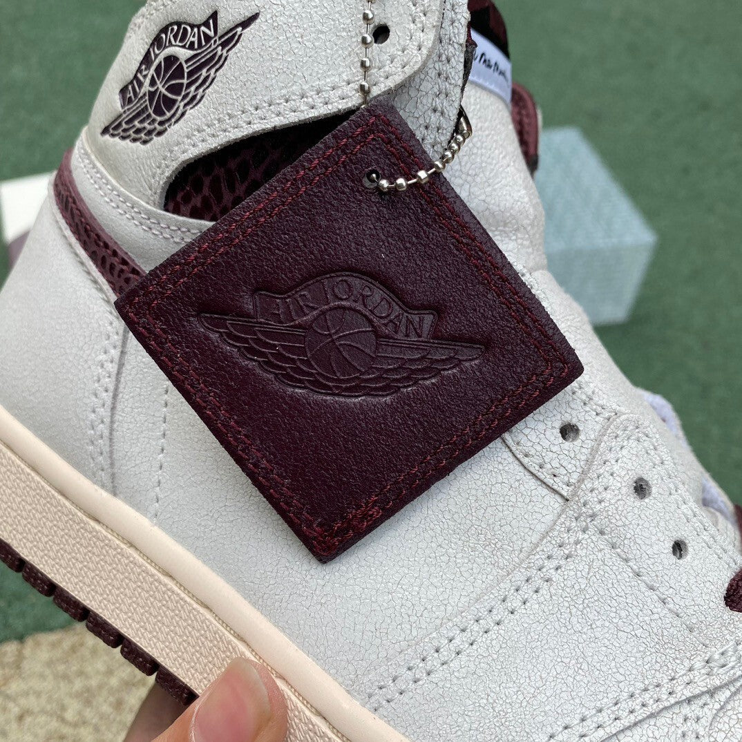 【LJR】A Ma Maniere × Nike Air Jordan 1 Retro High OG "Sail and Burgundy"