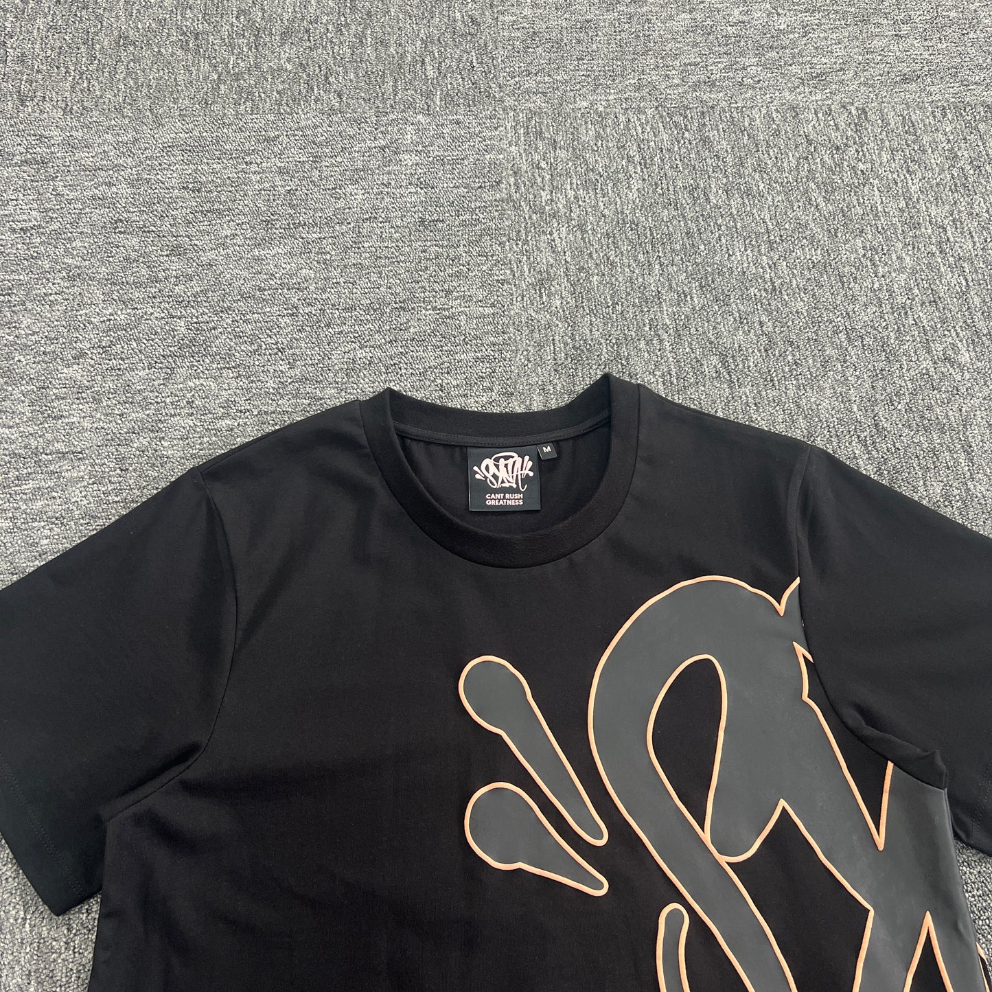 SynaWorld Short Set-Black Rose Gold