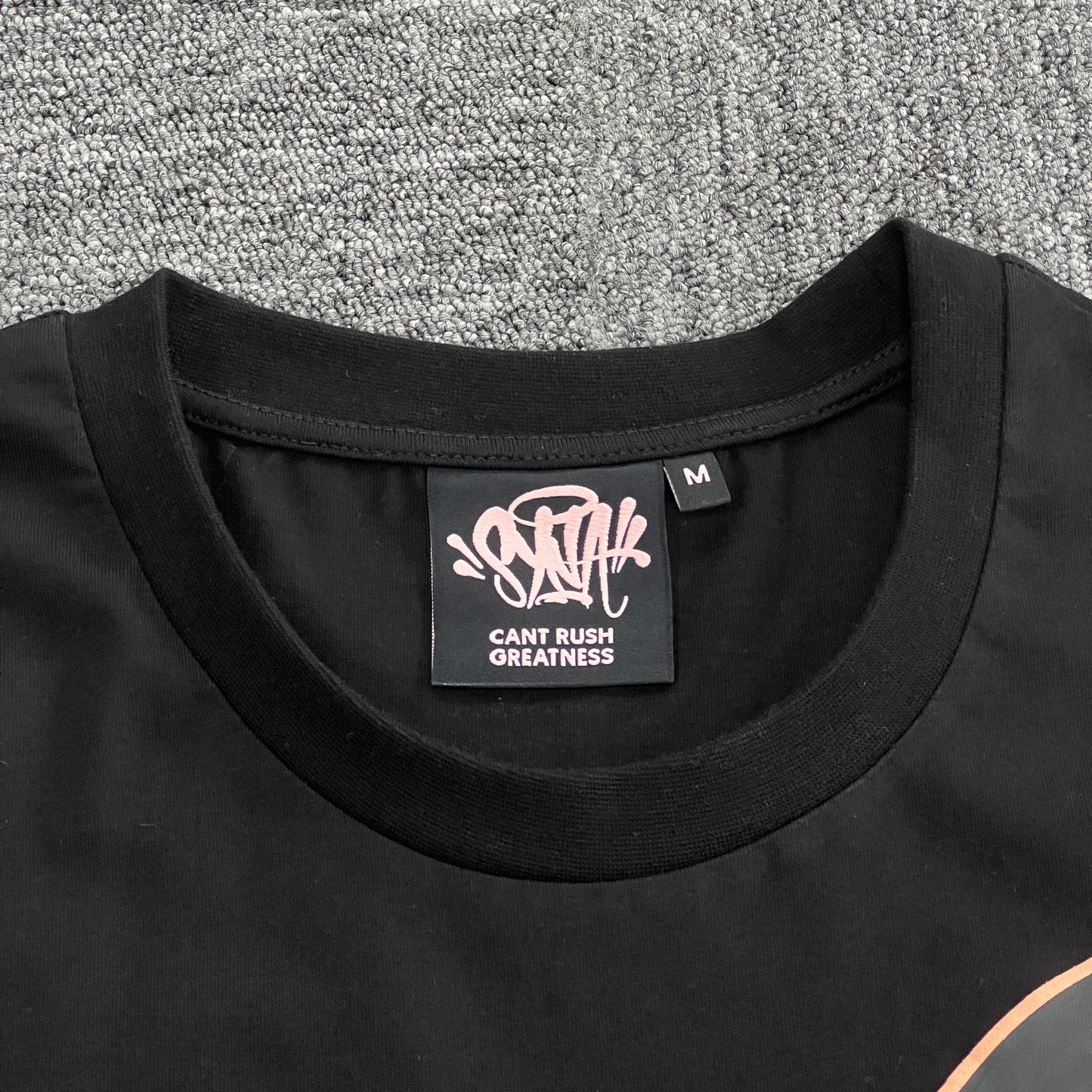 SynaWorld Short Set-Black Rose Gold