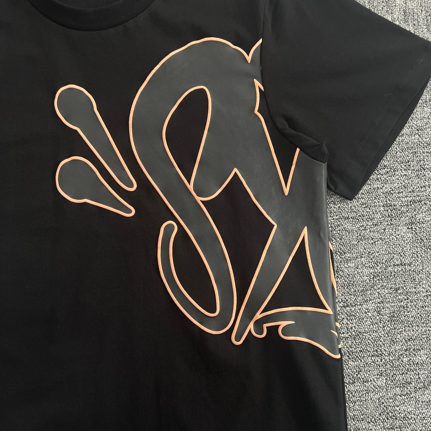 SynaWorld Short Set-Black Rose Gold