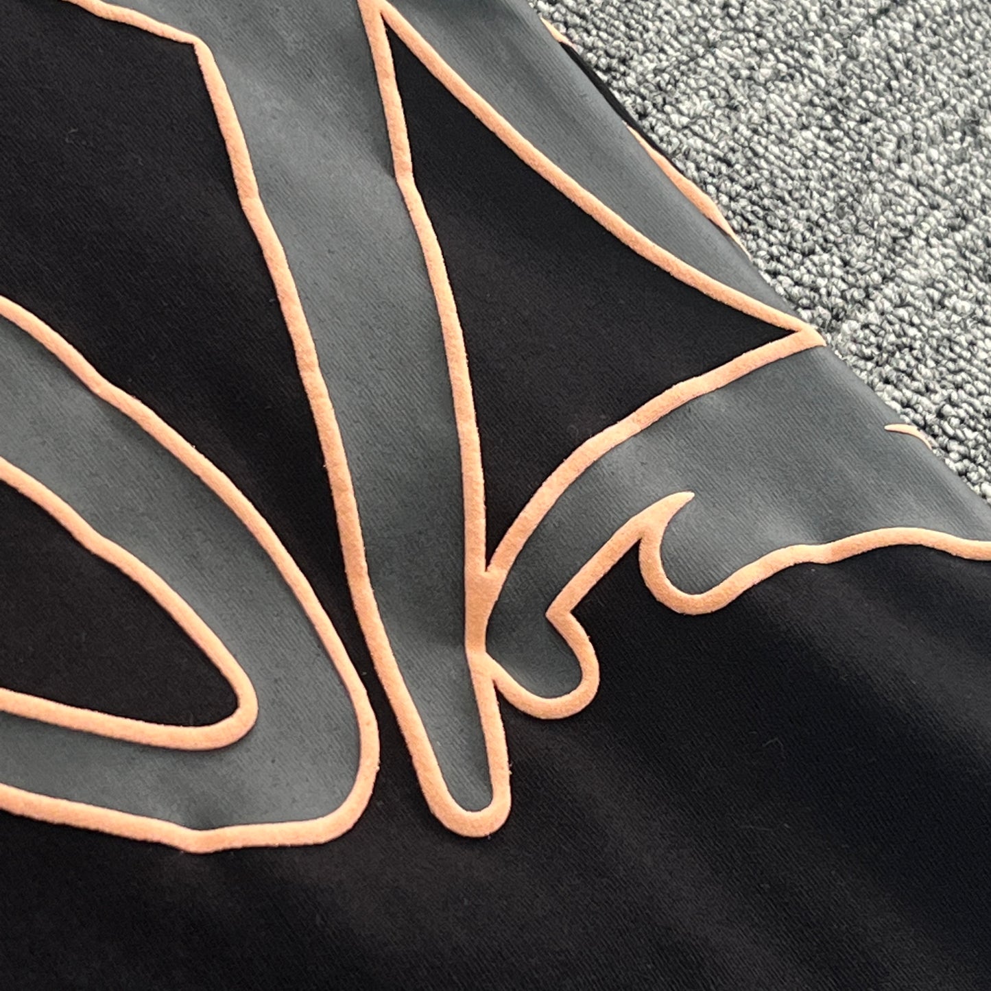 SynaWorld Short Set-Black Rose Gold