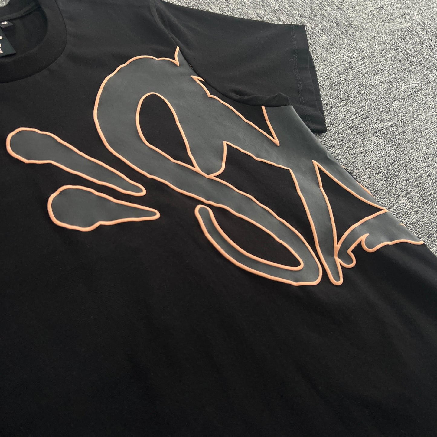 SynaWorld Short Set-Black Rose Gold