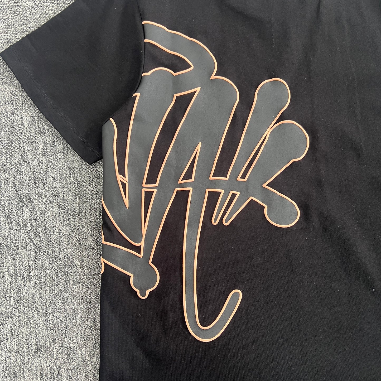 SynaWorld Short Set-Black Rose Gold