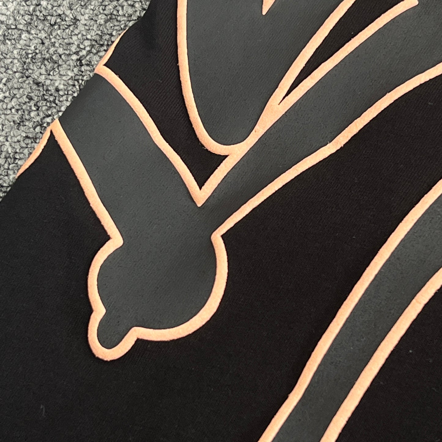 SynaWorld Short Set-Black Rose Gold